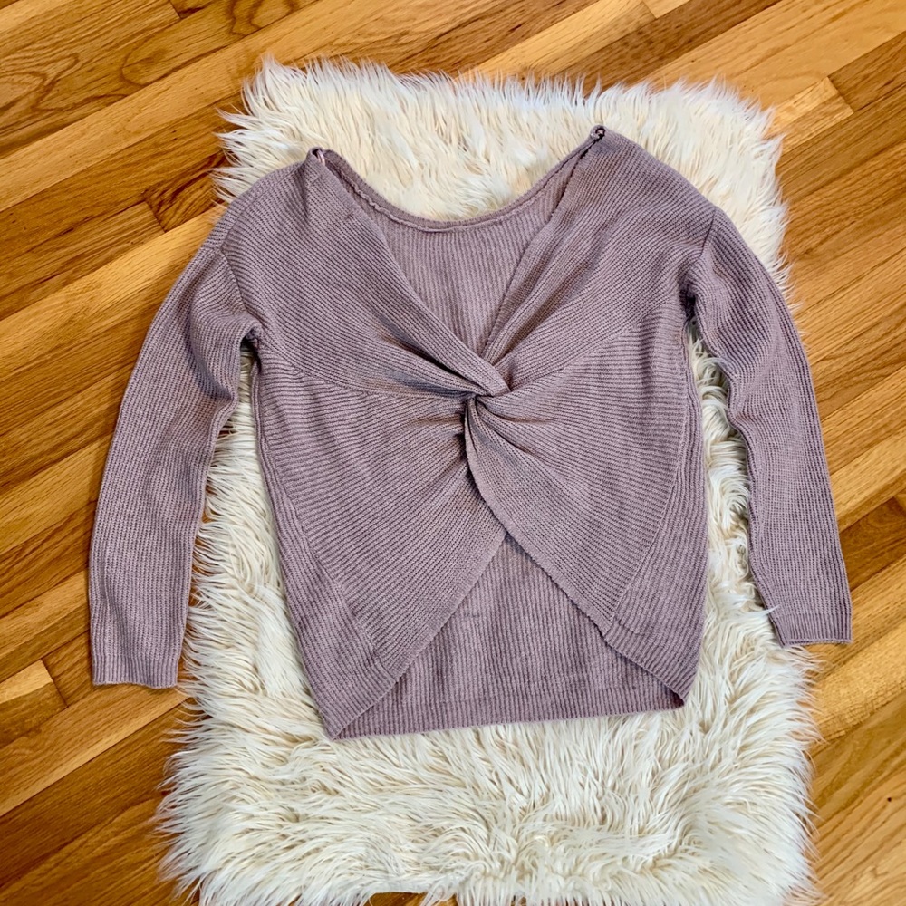 Pink Rose Sweater
